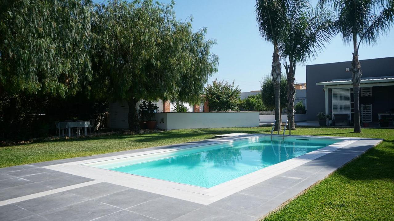 Dependance In Villa Con Piscina Syracuse Exterior foto